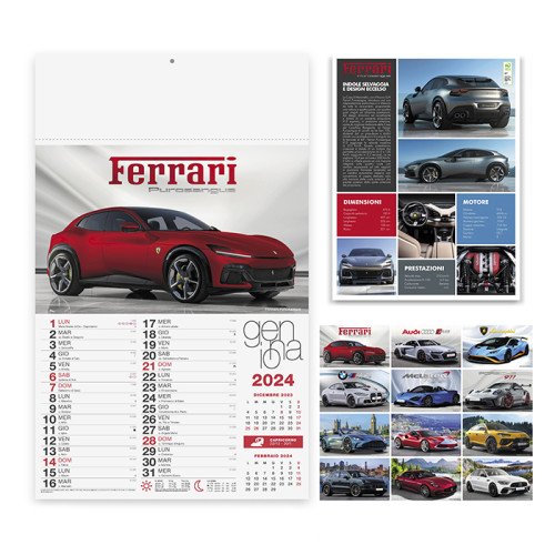 Calendari promozionali AUTO SPORTIVE PA162 - cod. PA162