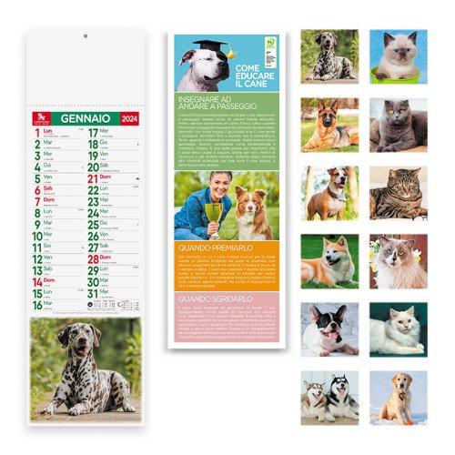 Calendari fotografici personalizzati CANI E GATTI - cod. PA191