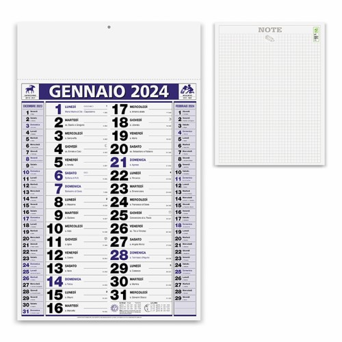 Calendari olandesi con serigrafia PA646 - cod. PA646