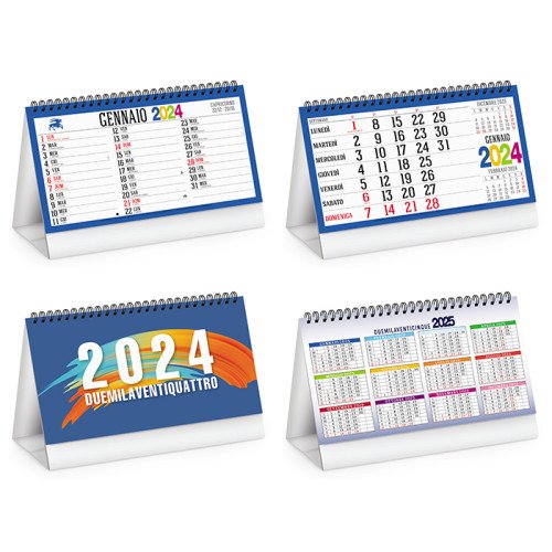 Calendari da tavolo con stampa PA725 - cod. PA725