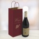 Shopper per bottiglia vino WINE f.to 14x8,5x39,5 cm - cod. PG018