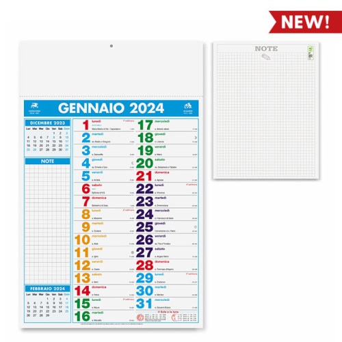 Calendario personalizzato online Cod. Art. PA422 - cod. PA422