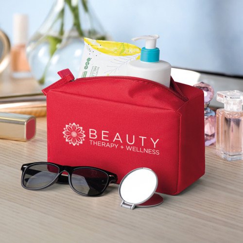 Beauty case con chiusura zip - cod. PI310