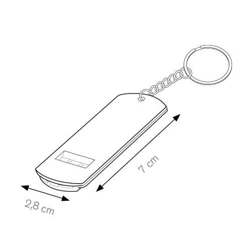 Portachiavi economici con fischietto PE158 - cod. PE158