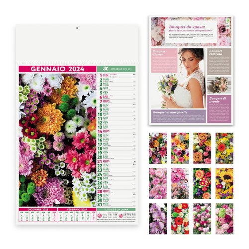 Calendari FIORI PA103 - cod. PA103