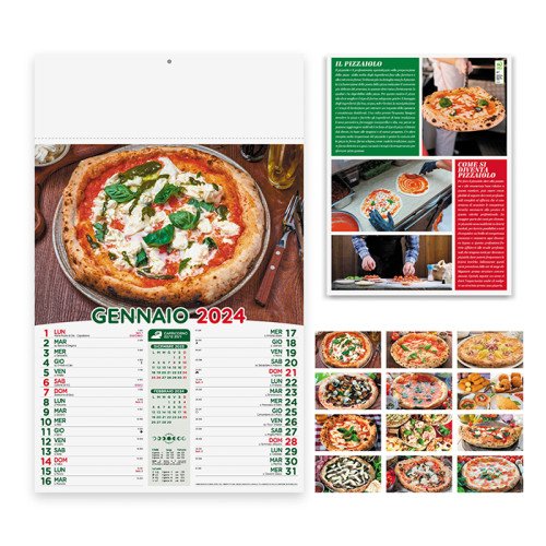 Calendari personalizzati PIZZA - cod. PA136