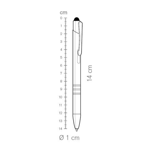 Penne serigrafate con gommino touch PD076 - cod. PD076