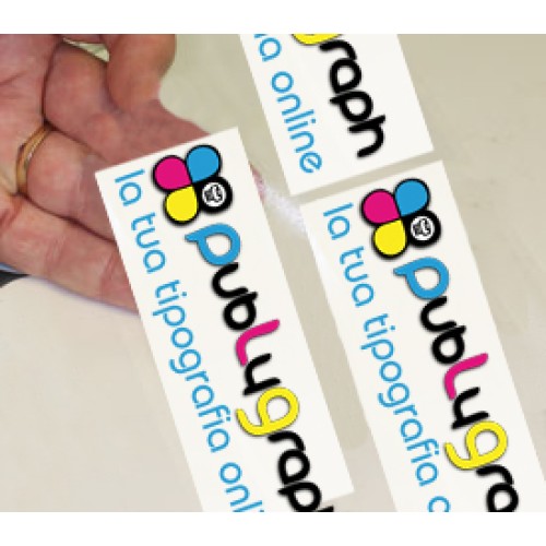 Stickers in PVC - 5,2 cm x 14,8 cm. - cod. adesivo 31