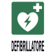 Cartello segnaletico DEFIBRILLATORE - cod. art. A01117 - cod. A01117