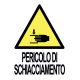 Cartello segnaletico PERICOLO SCHIACCIAMENTO - cod. art. A00274 - cod. A00274