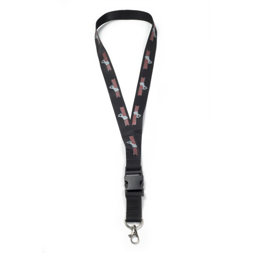 Lanyard da collo con moschettone stampa a colori 1 lato (esterno) - cod. laynardmosc1