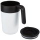 Tazza da 400 ml a doppia parete in materiale riciclato Nordia - cod. P100731