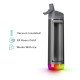 Borraccia smart in acciaio inossidabile con isolamento sottovuoto da 600 ml HidrateSpark® PRO - cod. P100741