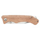 Coltello tascabile Dave in legno con clip per cintura - cod. P104536