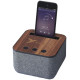 Altoparlanti Bluetooth® Shae in tessuto e legno - cod. P108313