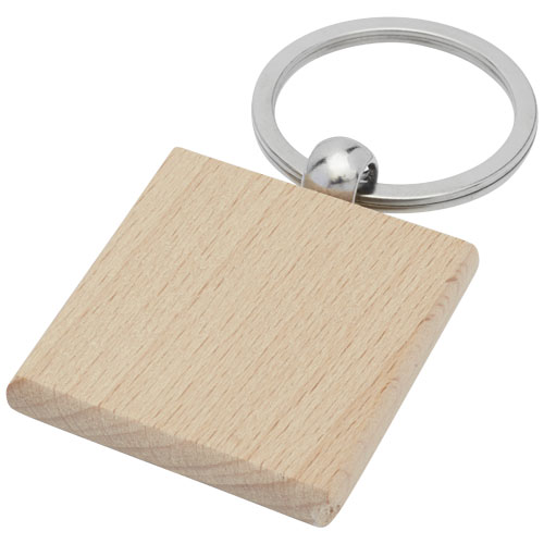 Portachiavi personalizzato in legno di faggio - cod. P118121