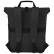 Zaino rolltop per portatile da 15 in tela riciclata certificata GRS Joey - 15L - cod. P120678