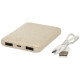 Power bank Asama da 5000 mAh realizzata con paglia di grano - cod. P124137