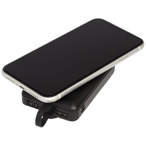 Power bank wireless Kano da 10,000 mAh con cavo 3 in 1 - cod. P124150