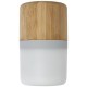 Altoparlanti Bluetooth® in bambù Aurea con luce - cod. P124151