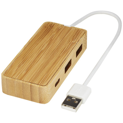 Hub USB in bambù Tapas - cod. P124306