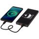 Power bank in alluminio PD da 10.000 mAh e 22,5 W Hybrid - cod. P124313