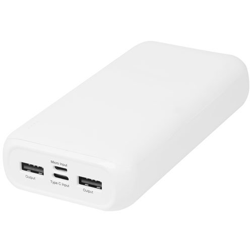 Power bank in plastica riciclata da 20.000 mAh Electro - cod. P124317