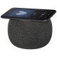 Speaker Bluetooth® con stazione di ricarica wireless in bambù/PET riciclato Ecofiber - cod. P124318