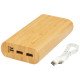 Power bank Tulda da 20,000 mAh in bambù - cod. P124324