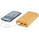 Power bank Tulda da 20,000 mAh in bambù - cod. P124324