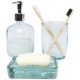 Set da bagno Jabony da 3 pezzi in vetro riciclato - cod. P126190