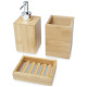 Set da bagno Hedon da 3 pezzi in bambù - cod. P126195