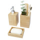 Set da bagno Hedon da 3 pezzi in bambù - cod. P126195