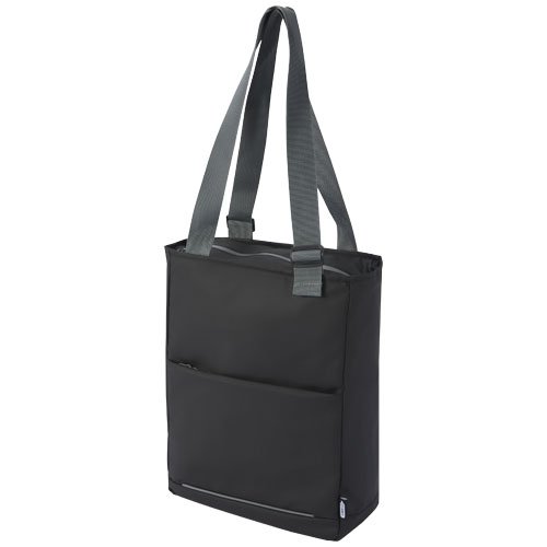 Tote bag impermeabile per portatile da 14 in materiale riciclato certificato GRS Aqua - 14 L - cod. P130038