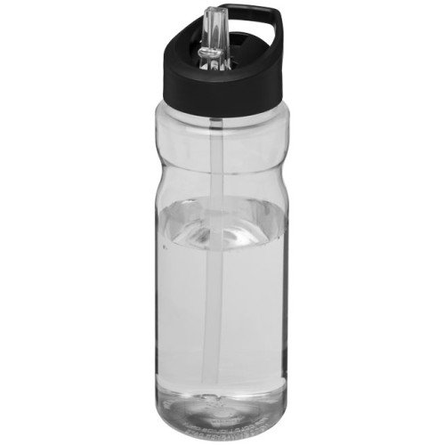 Borracce sportive H2O Base® da 650 ml con coperchio con beccuccio - cod. P210049