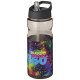 Borracce sportive H2O Base® da 650 ml con coperchio con beccuccio - cod. P210049