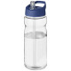 Borracce sportive H2O Base® da 650 ml con coperchio con beccuccio - cod. P210049