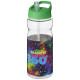 Borracce sportive H2O Base® da 650 ml con coperchio con beccuccio - cod. P210049