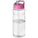 Borracce sportive H2O Base® da 650 ml con coperchio con beccuccio - cod. P210049