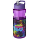 Borracce sportive H2O Base® da 650 ml con coperchio con beccuccio - cod. P210049