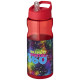 Borracce sportive H2O Base® da 650 ml con coperchio con beccuccio - cod. P210049