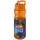 Borracce sportive H2O Base® da 650 ml con coperchio con beccuccio - cod. P210049