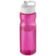 Borracce sportive H2O Base® da 650 ml con coperchio con beccuccio - cod. P210049