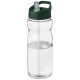 Borracce sportive H2O Base® da 650 ml con coperchio con beccuccio - cod. P210049