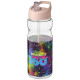 Borracce sportive H2O Base® da 650 ml con coperchio con beccuccio - cod. P210049