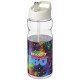 Borracce sportive H2O Base® da 650 ml con coperchio con beccuccio - cod. P210049