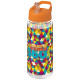 Borracce sportive  H2O Active® Octave Tritan™ da 600 ml con coperchio con beccuccio - cod. P210446