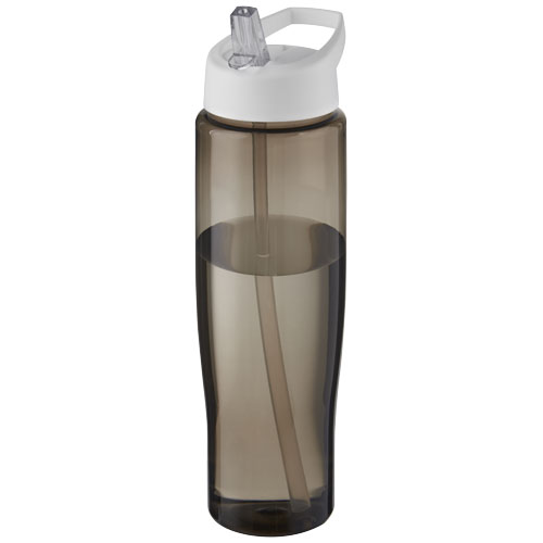 Borraccia sportiva da 700 ml con coperchio con beccuccio H2O Active® Eco Tempo - cod. P210449