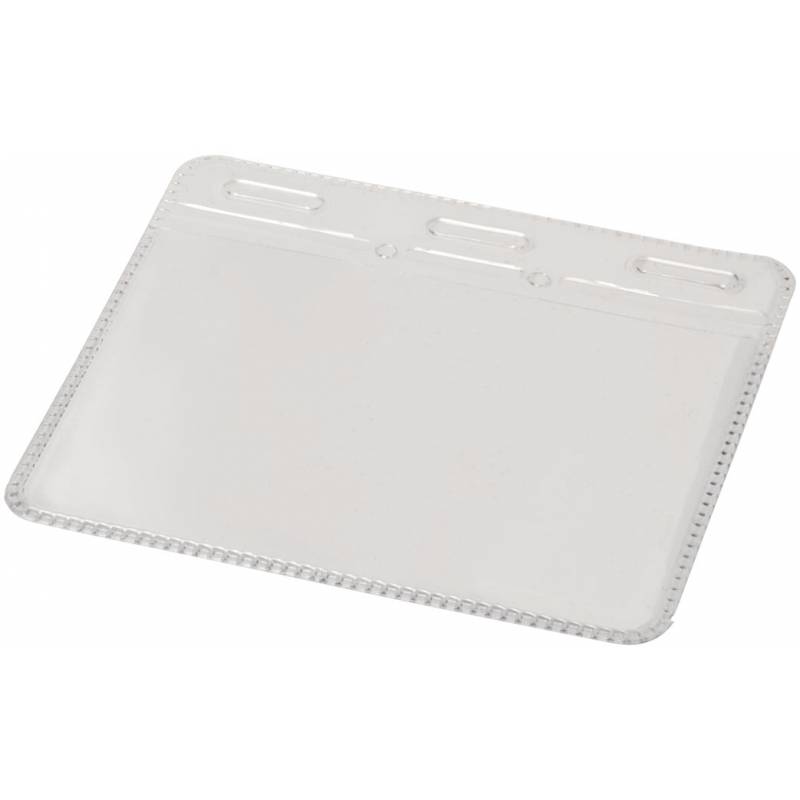 Porta tessere in PVC da 24 tasche, chiusura a bottone 16.5x10cm - OFBA srl