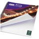 Blocco note a spirale A5 con copertina posteriore stampata Desk-Mate® - cod. P21291